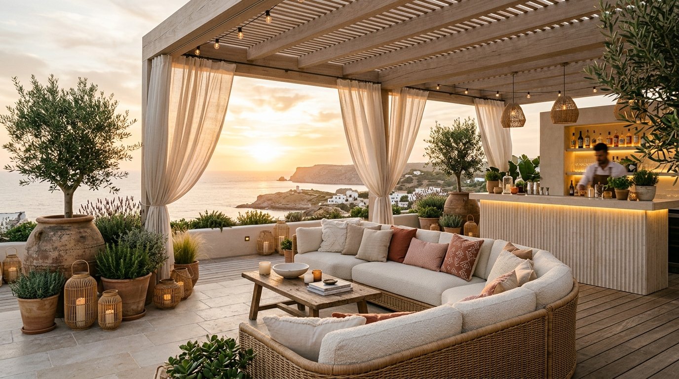 Amalfi Coastal Pergola